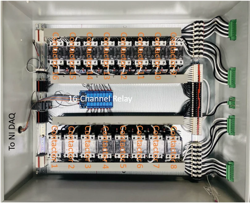 Multi-channel relay and contactor control enclosure
